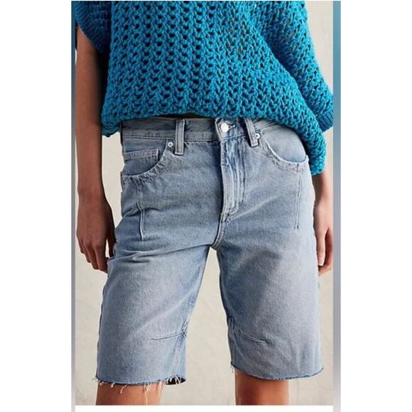 Free People We The Free Ghost Town Long Shorts 27 NEW